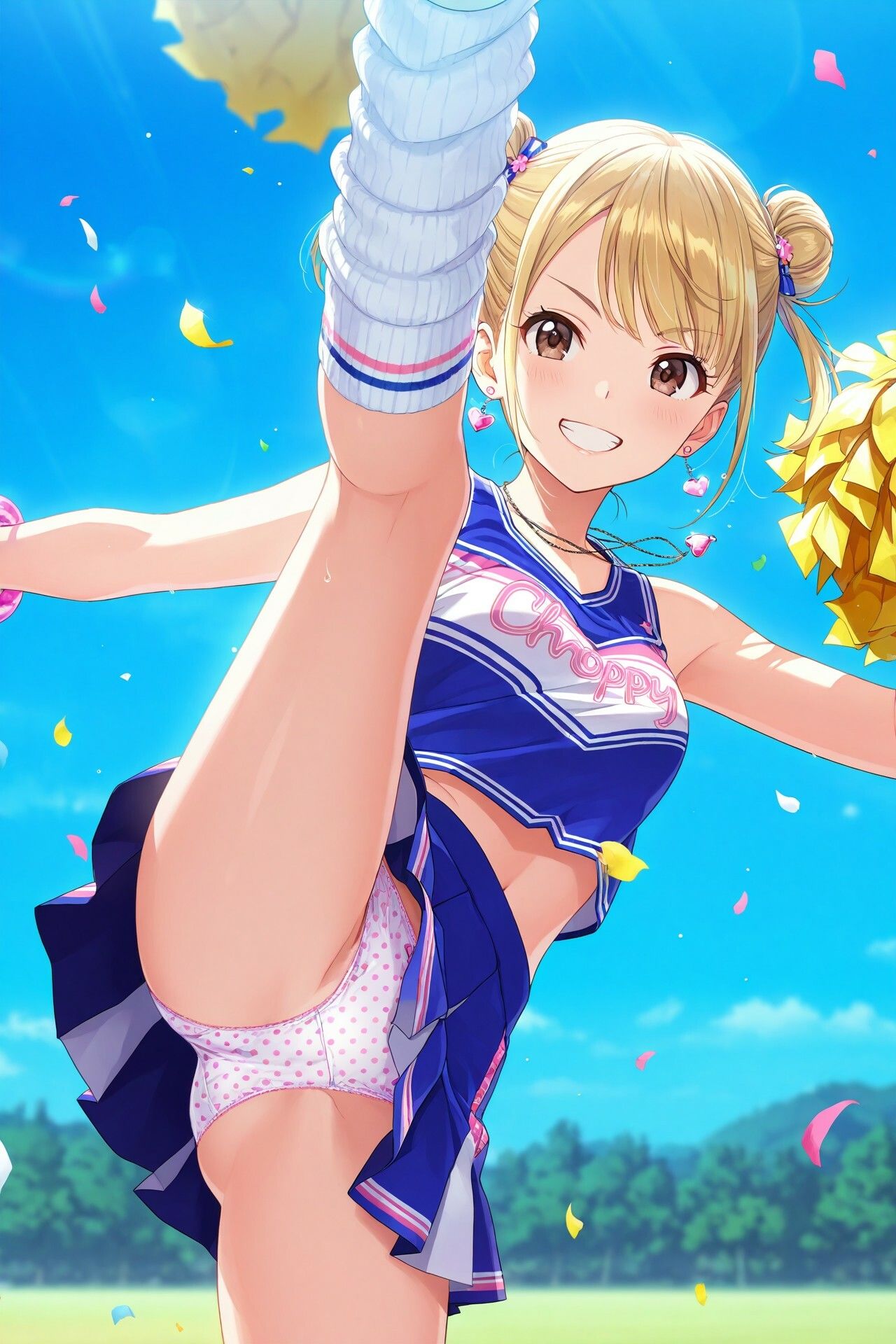 生パンチアガールのたくし上げ＆ハイキックパンチラ  Vol.2 サンプル画像9