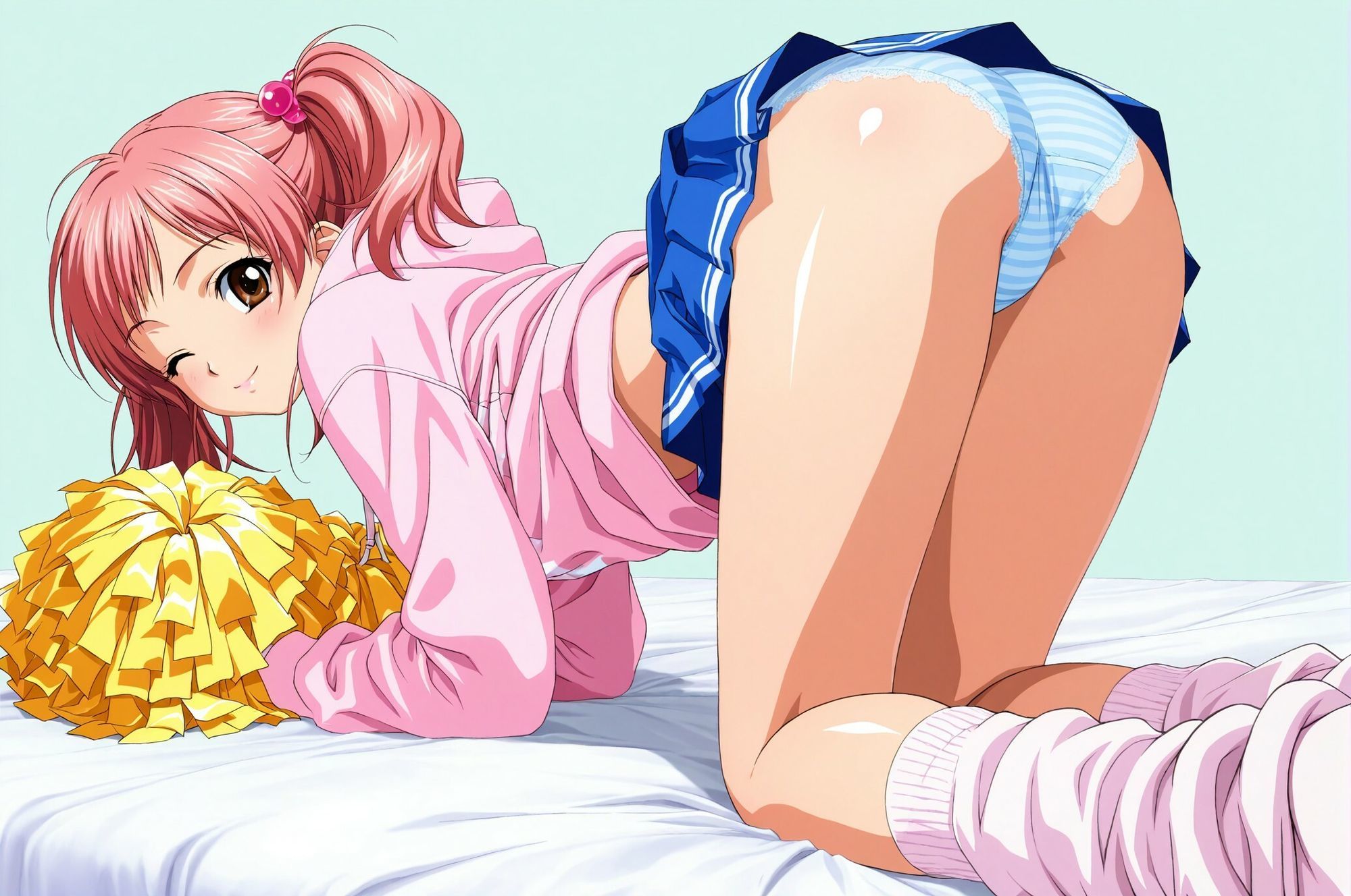 生パンチアガールの四つん這いパンチラ  Vol.3 サンプル画像6