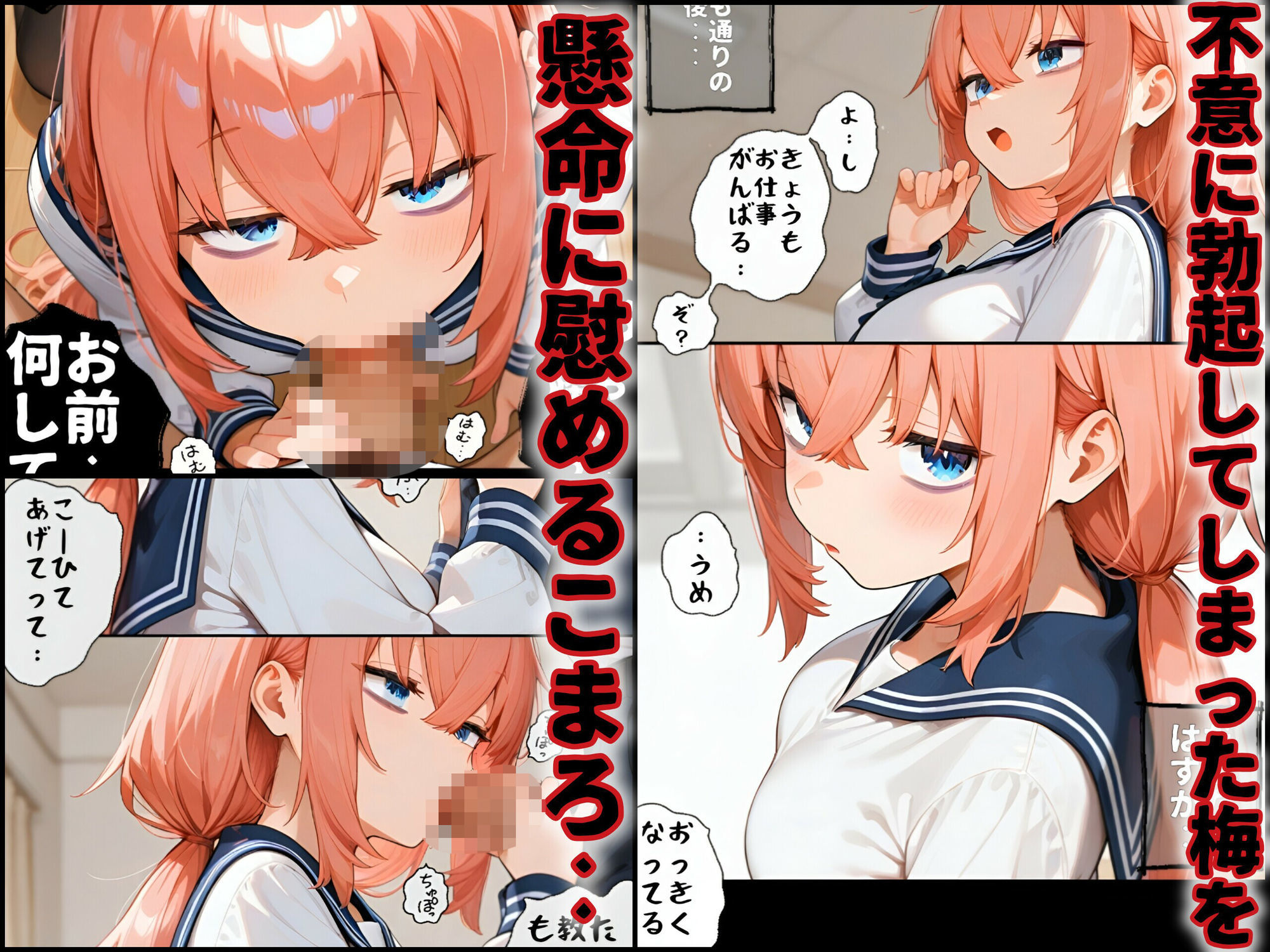 生徒会にも性欲はある！！ サンプル画像1