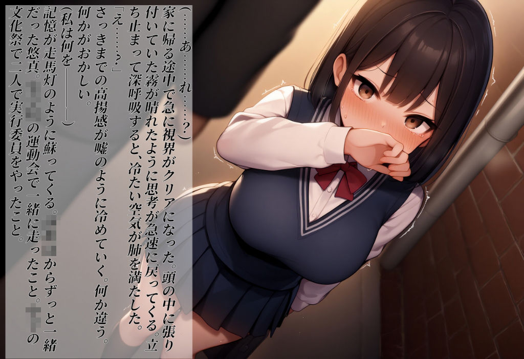 生徒会の副委員長が催●NTRで靴フェチとオナニー中毒にされるまで サンプル画像10