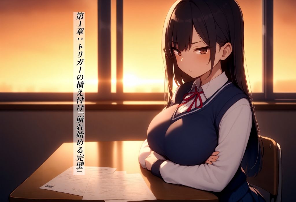 生徒会の副委員長が催●NTRで靴フェチとオナニー中毒にされるまで サンプル画像1