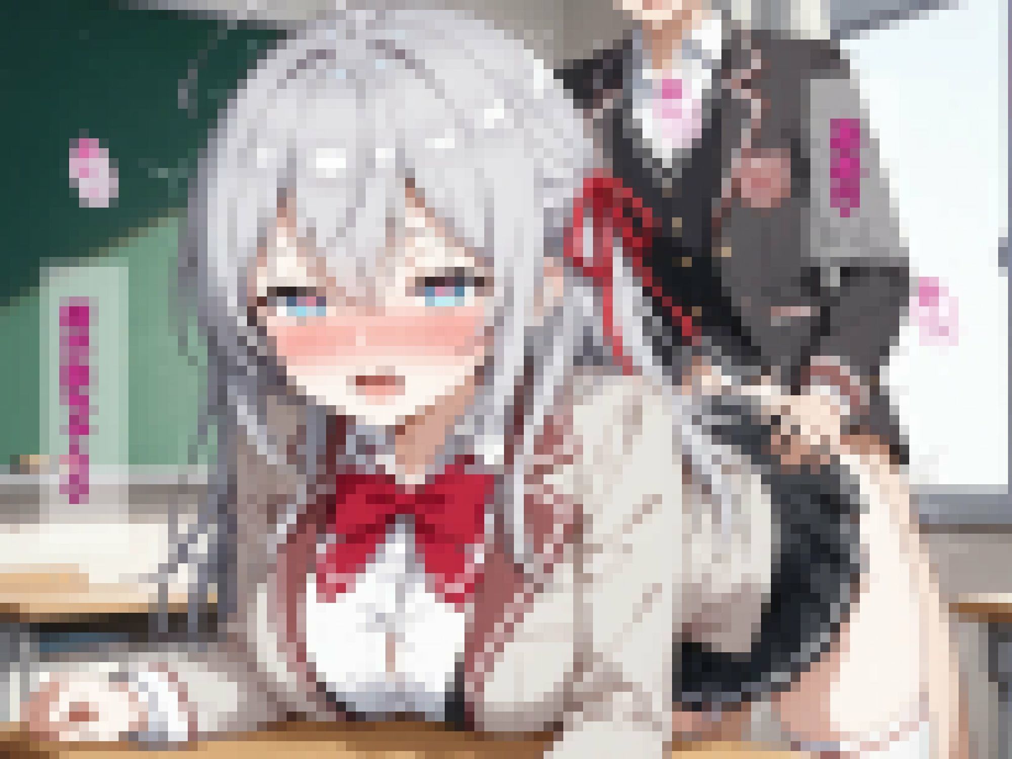 生徒会長になるためにコミュ力をつけようとしたら沼にはまった銀髪美少女 サンプル画像9