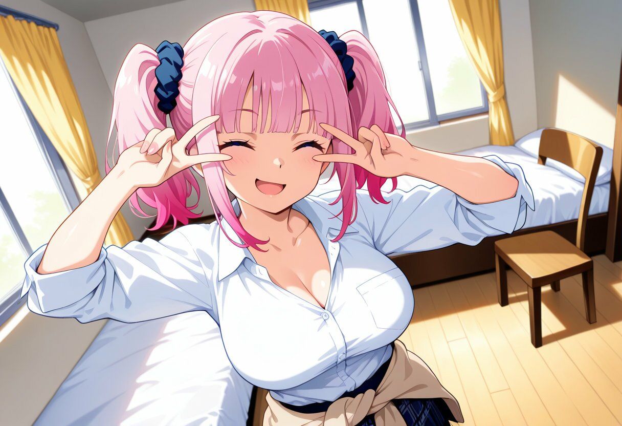 生意気ギャル桃崎ルナの長ぃ一日【250枚】 サンプル画像1