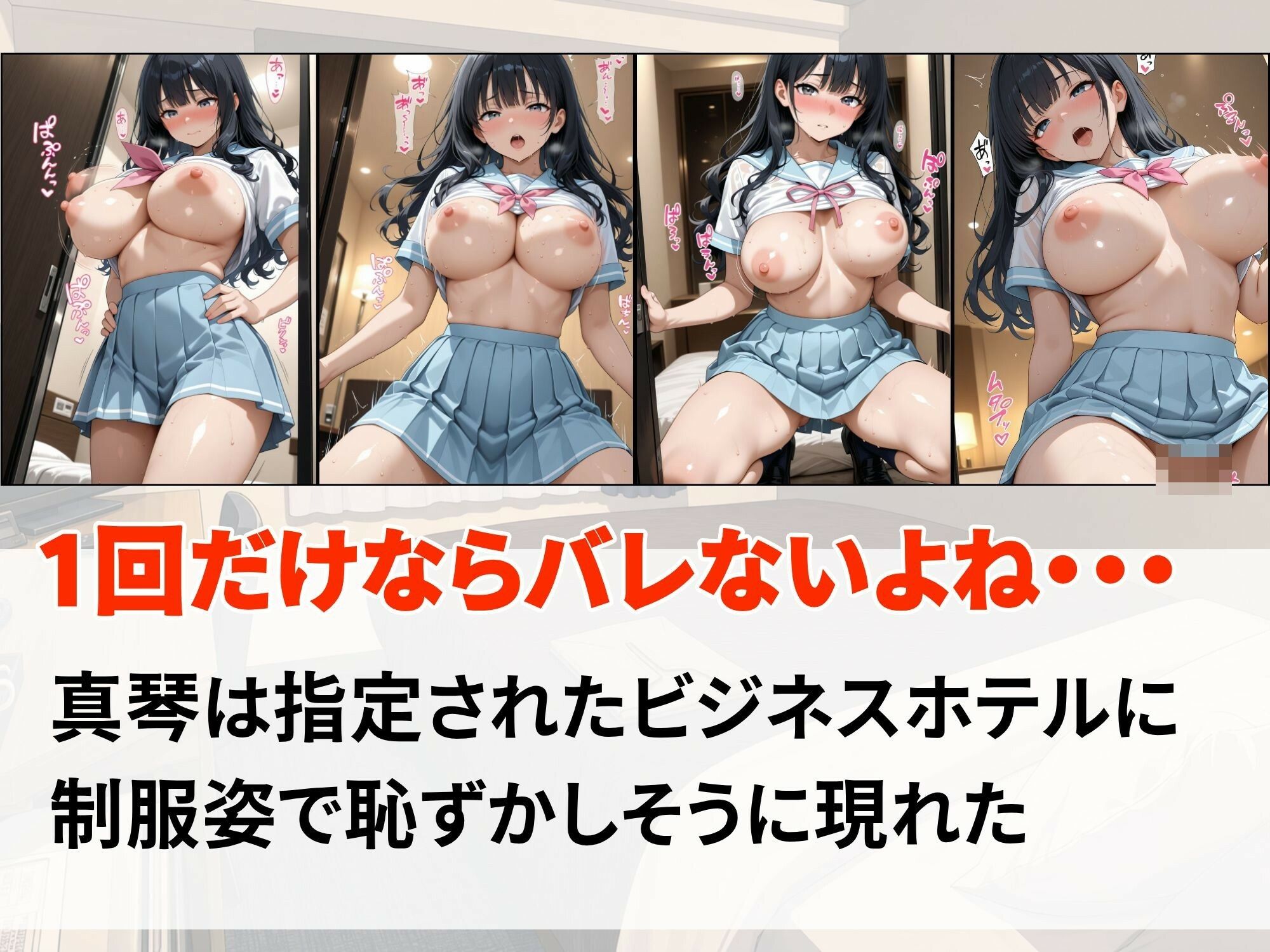 生意気優等生JKが初めてのP活で亀甲縛りにされ連続絶頂快楽堕ちした話  vol.1 七瀬真琴 サンプル画像2