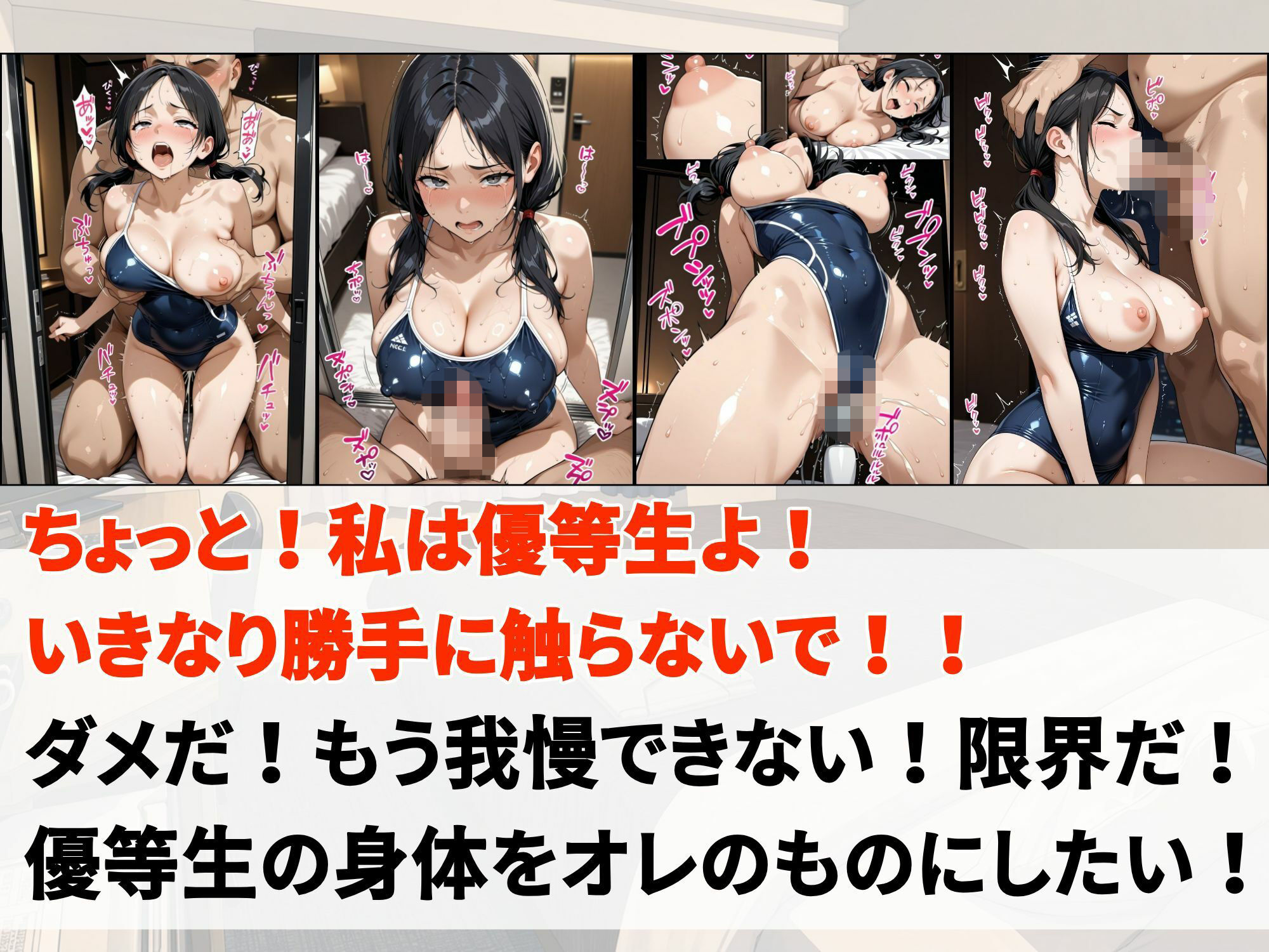 生意気優等生JKが初めてのP活で亀甲縛りにされ連続絶頂快楽堕ちした話  vol.2 九条沙織 サンプル画像4