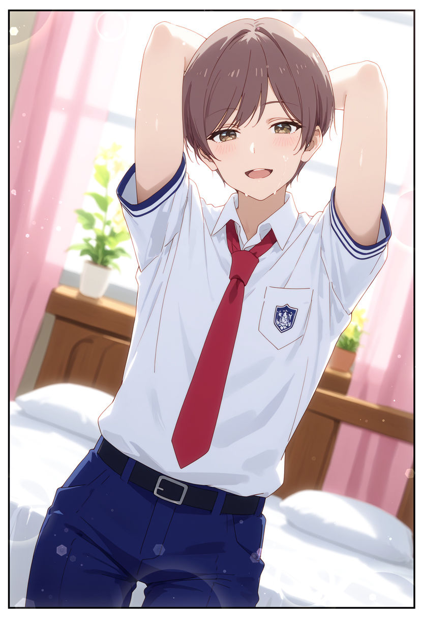 男の娘♂コレクション-花〇まことM- サンプル画像1