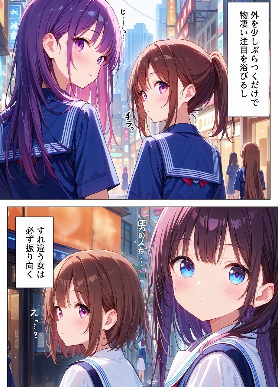 男女比1:99の世界のヤリチン サンプル画像3