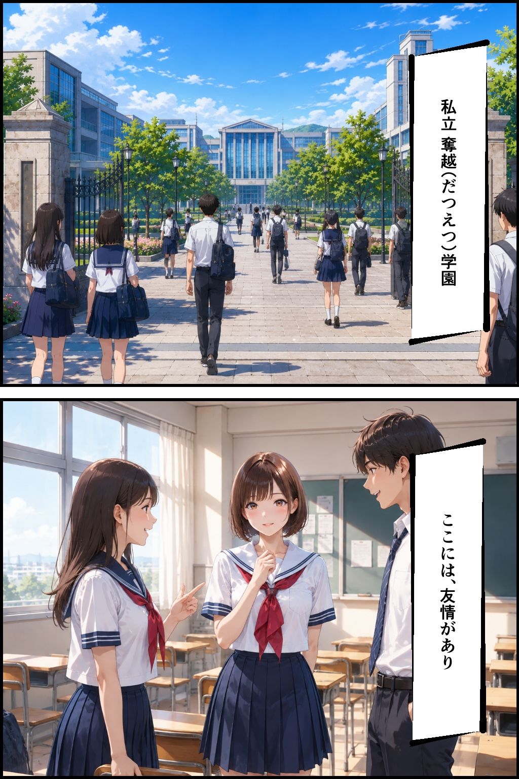 略奪学園放課後NTR 東雲美咲編 サンプル画像1