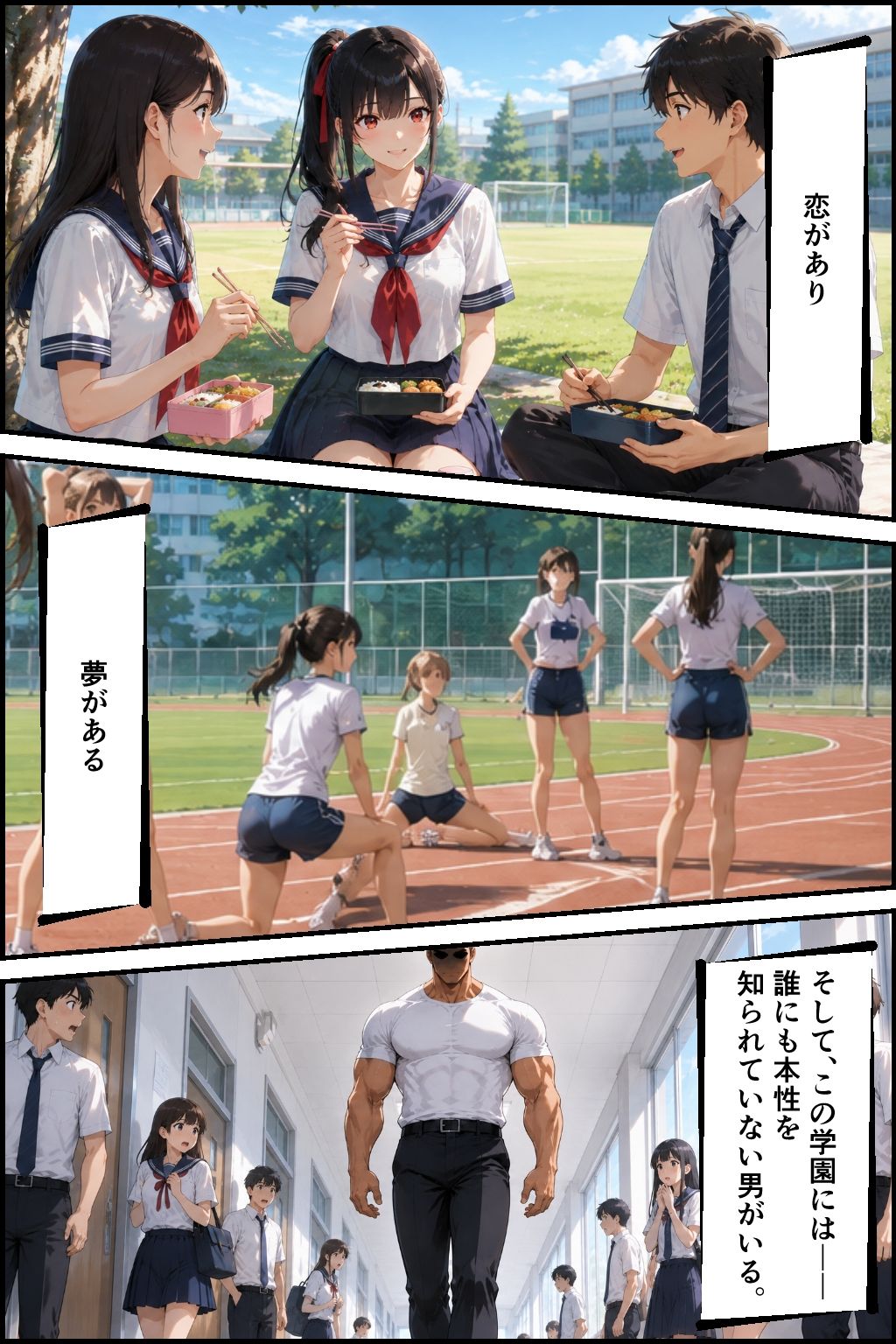 略奪学園放課後NTR 東雲美咲編 サンプル画像2