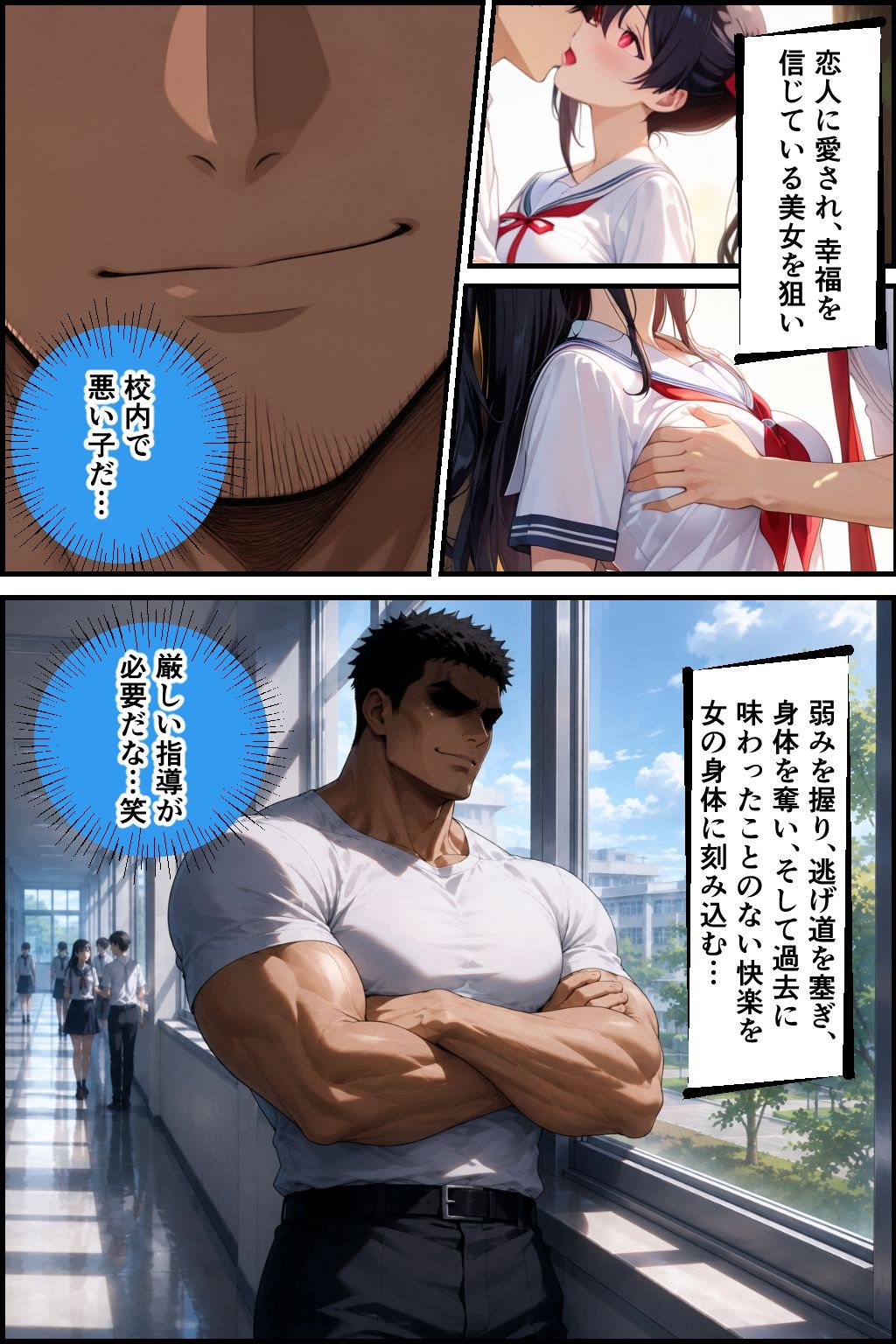 略奪学園放課後NTR 東雲美咲編 サンプル画像7