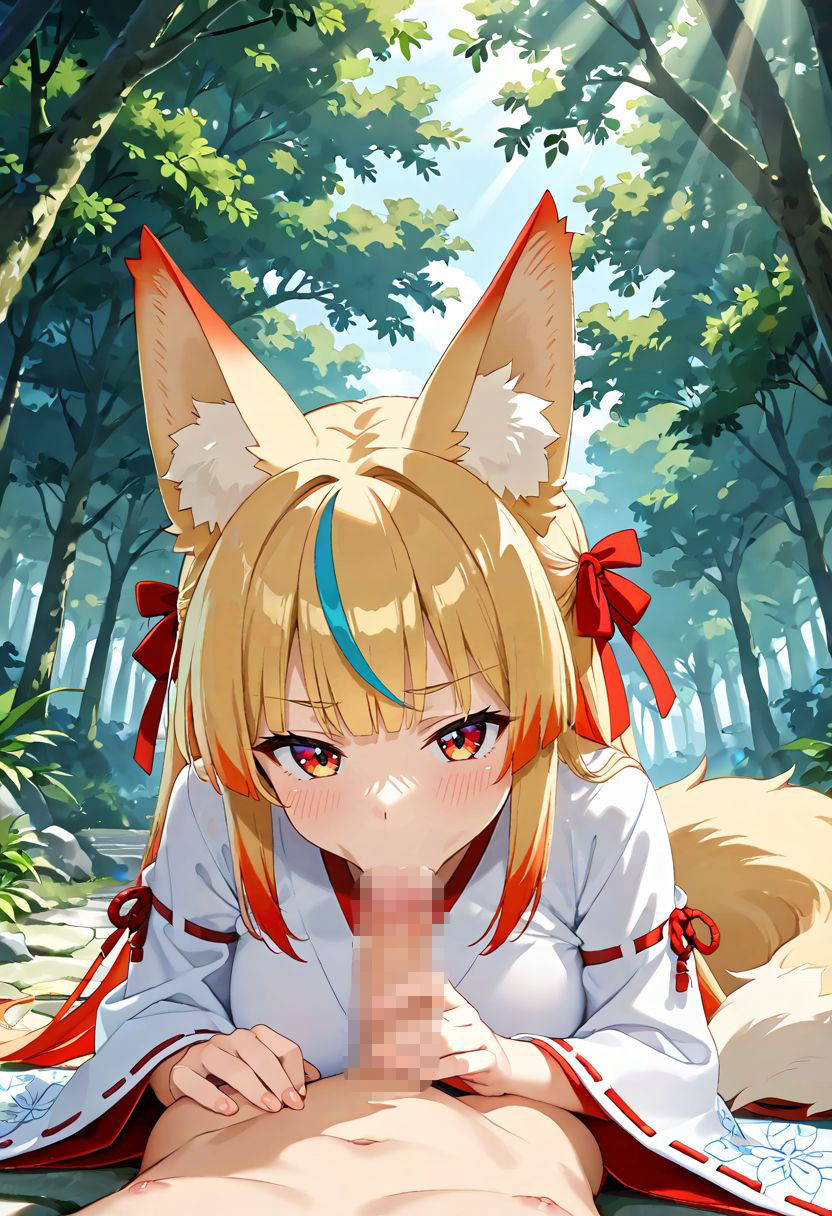 異世界M男は今日も土下座 ケモミミ巫女編 サンプル画像9