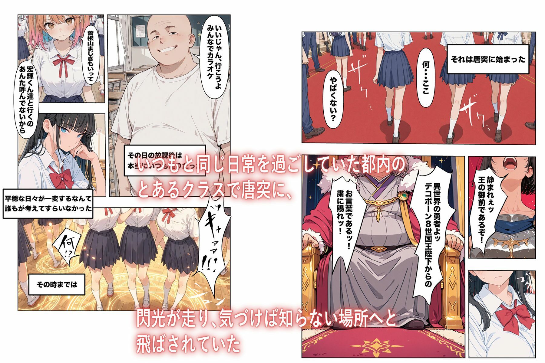 異世界、洗脳クラス サンプル画像1