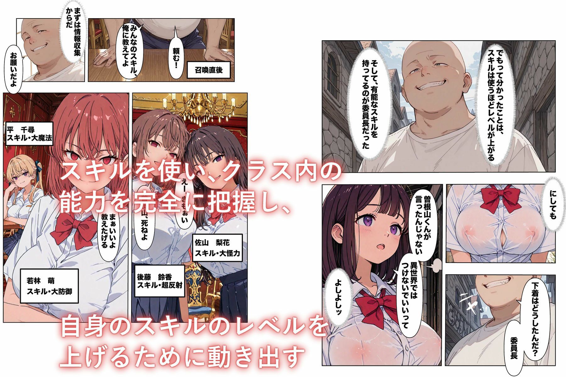 異世界、洗脳クラス サンプル画像3