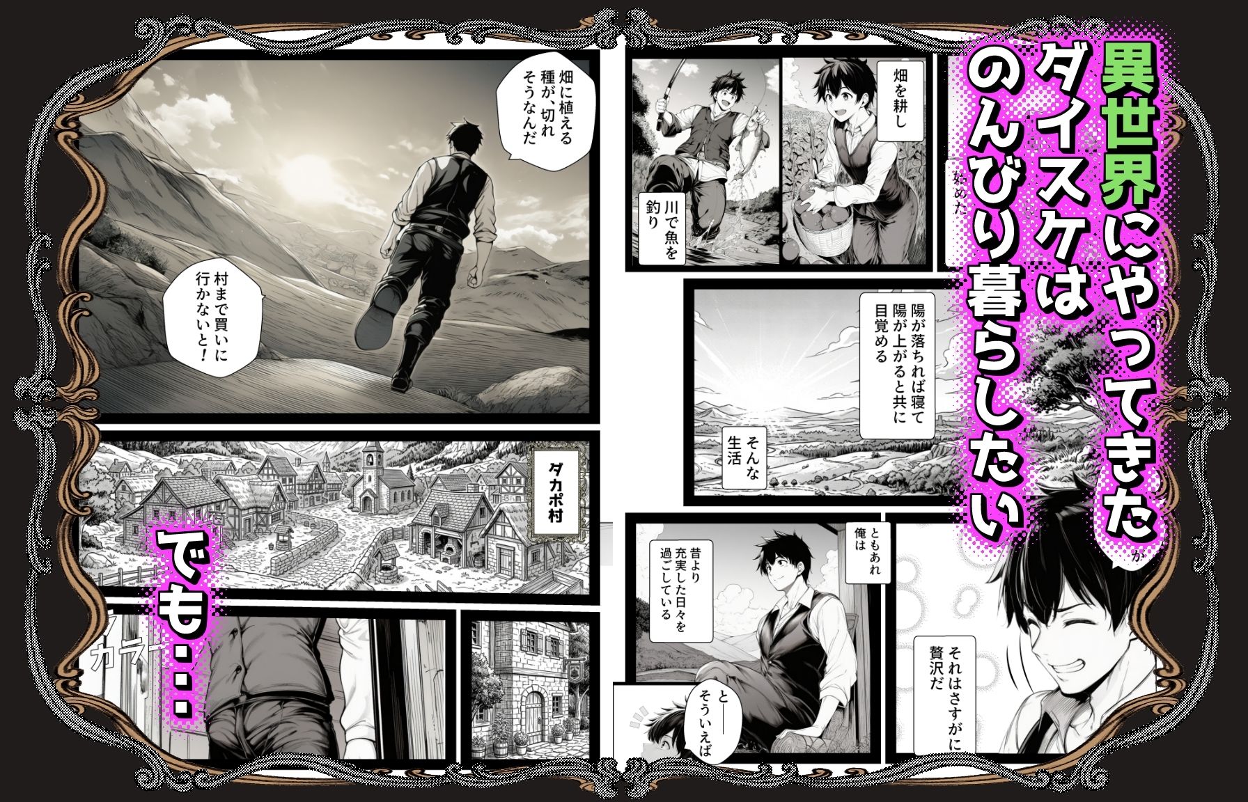 異世界のんびり性活  異世界で送る、まったり＆ドキドキな毎日。 サンプル画像2