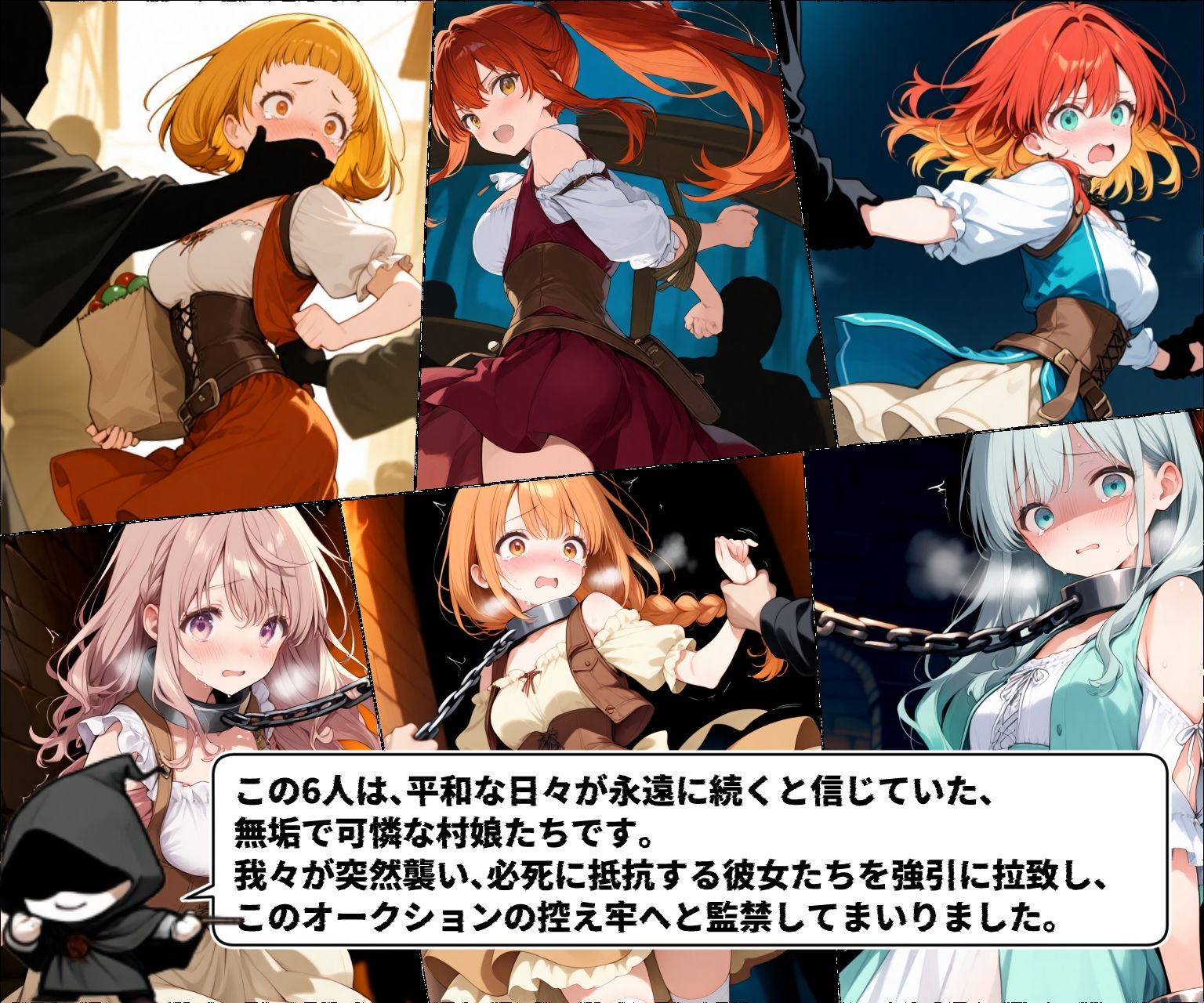 異世界オークション -突然商品にされた少女達- サンプル画像2