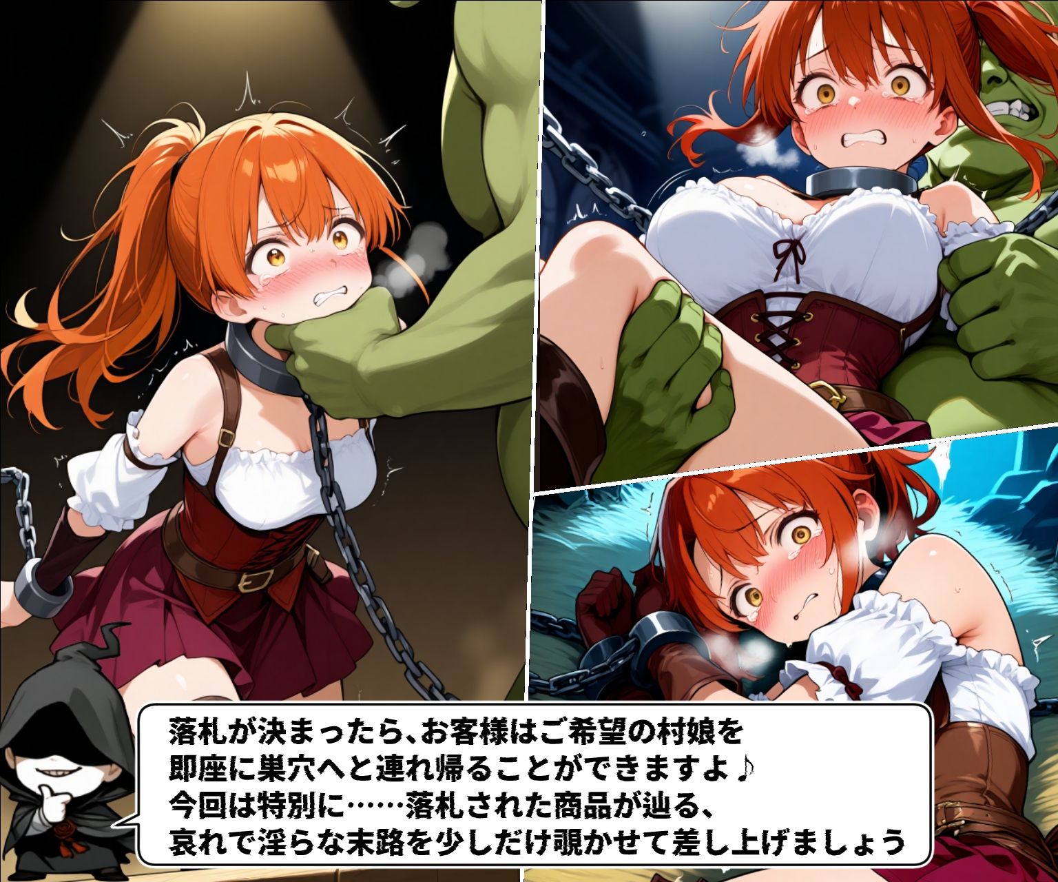異世界オークション -突然商品にされた少女達- サンプル画像4
