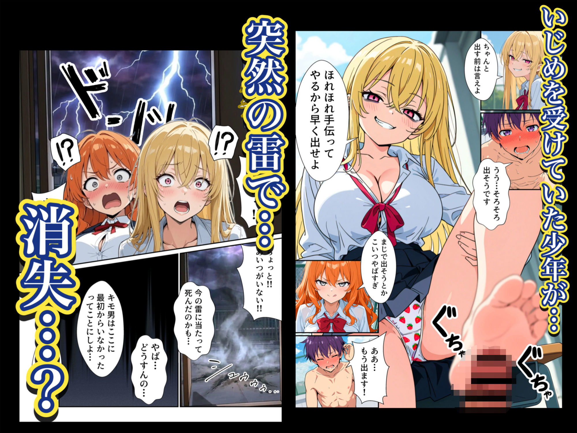 異世界召喚された最弱の雷魔法使い、体術で無双しまくり国へ復讐し、女全員を性奴●にした話 サンプル画像1