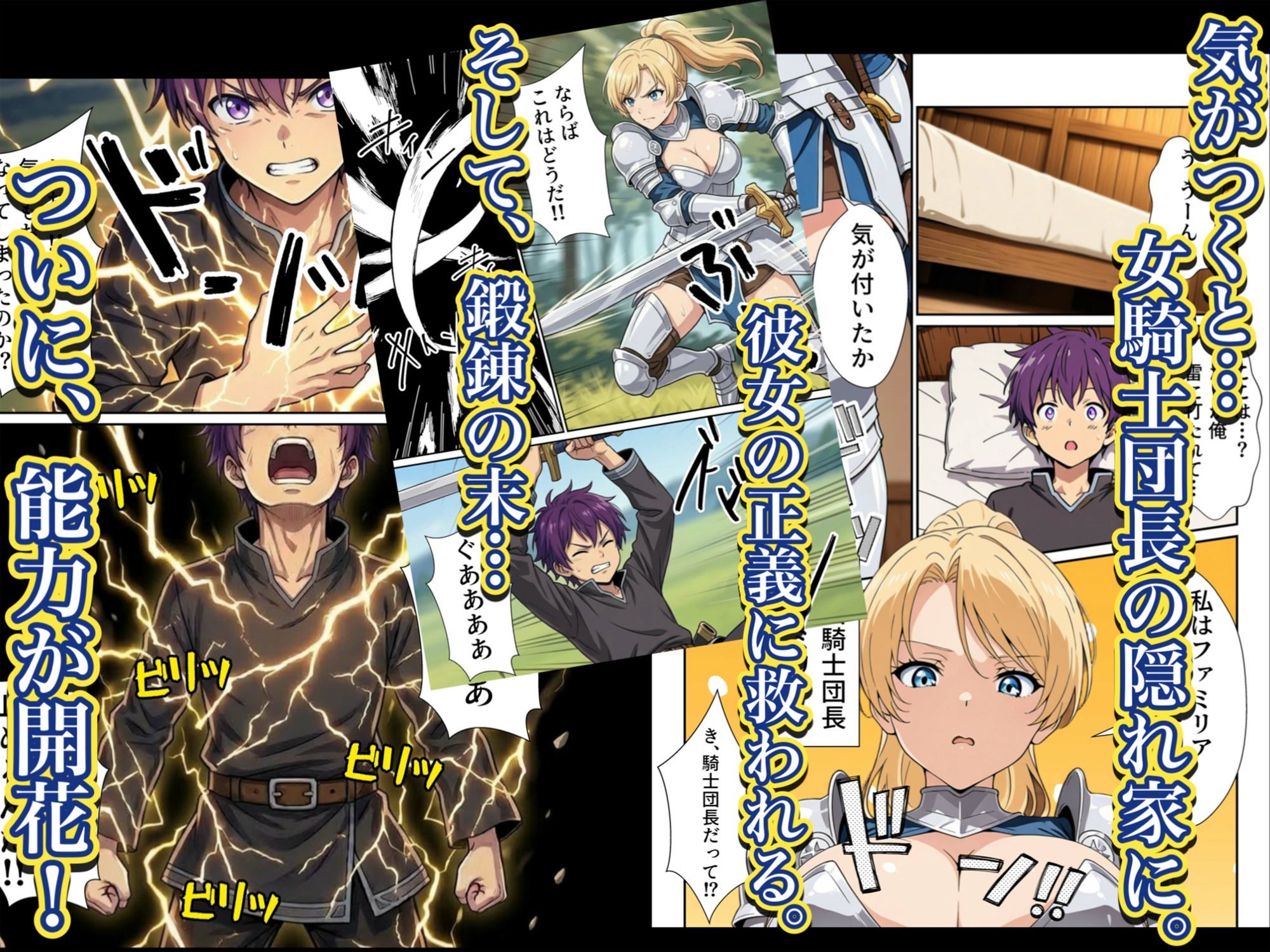 異世界召喚された最弱の雷魔法使い、体術で無双しまくり国へ復讐し、女全員を性奴●にした話 サンプル画像6