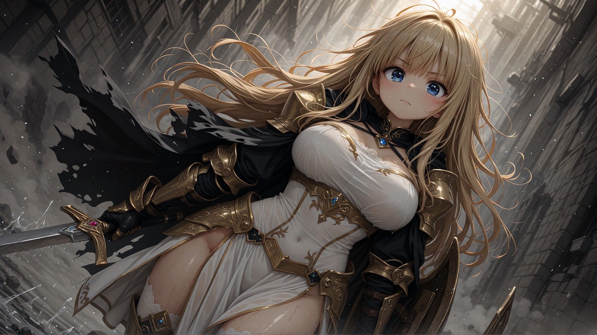 異世界敗北騎士さんとオークくん サンプル画像1