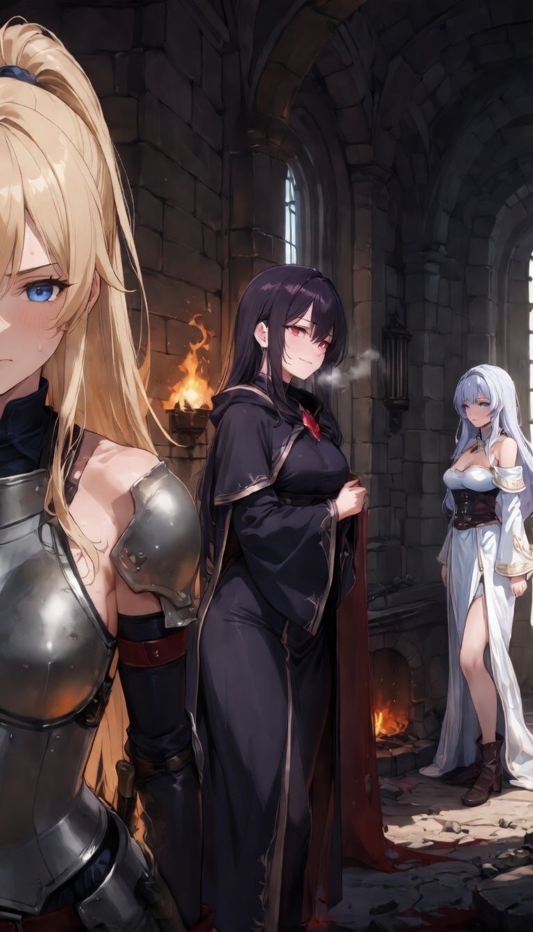 異世界種付け無双 〜精液依存で発情崩壊する最強パーティー〜聖騎士レナ編 サンプル画像1