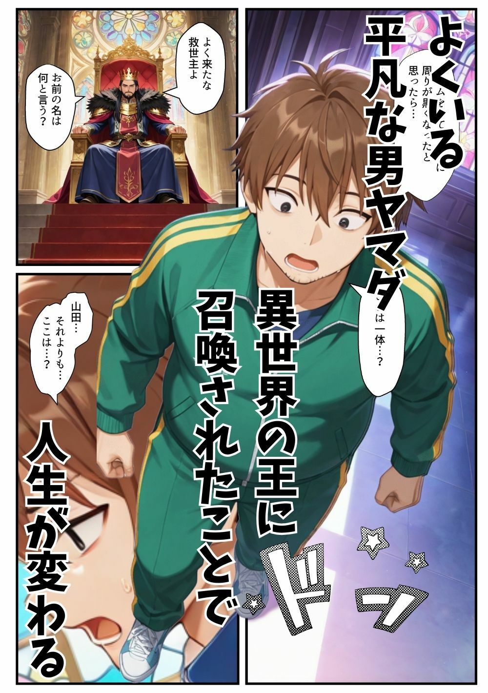 異世界転生したら束縛地雷系ゴスロリ女性に囲まれてハーレムになった話 サンプル画像1