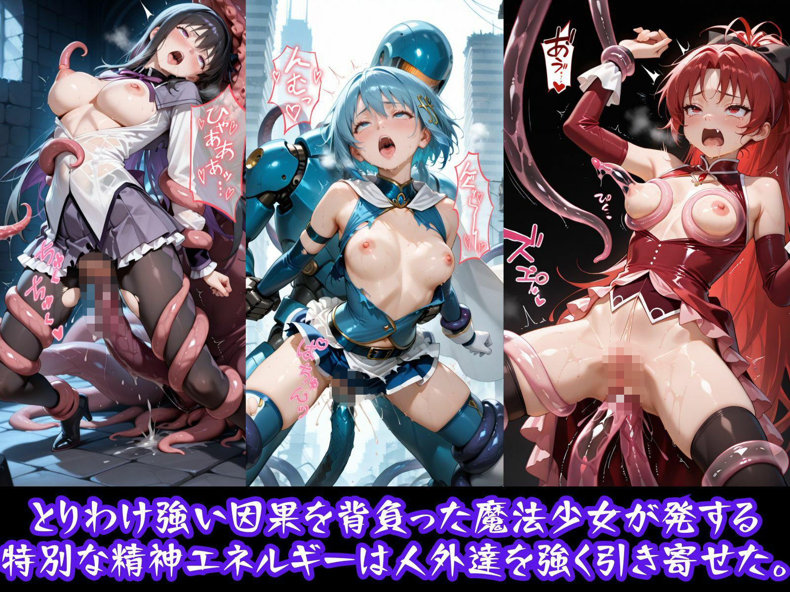 異種姦ヒロイン凌●  まどマギ編 サンプル画像5