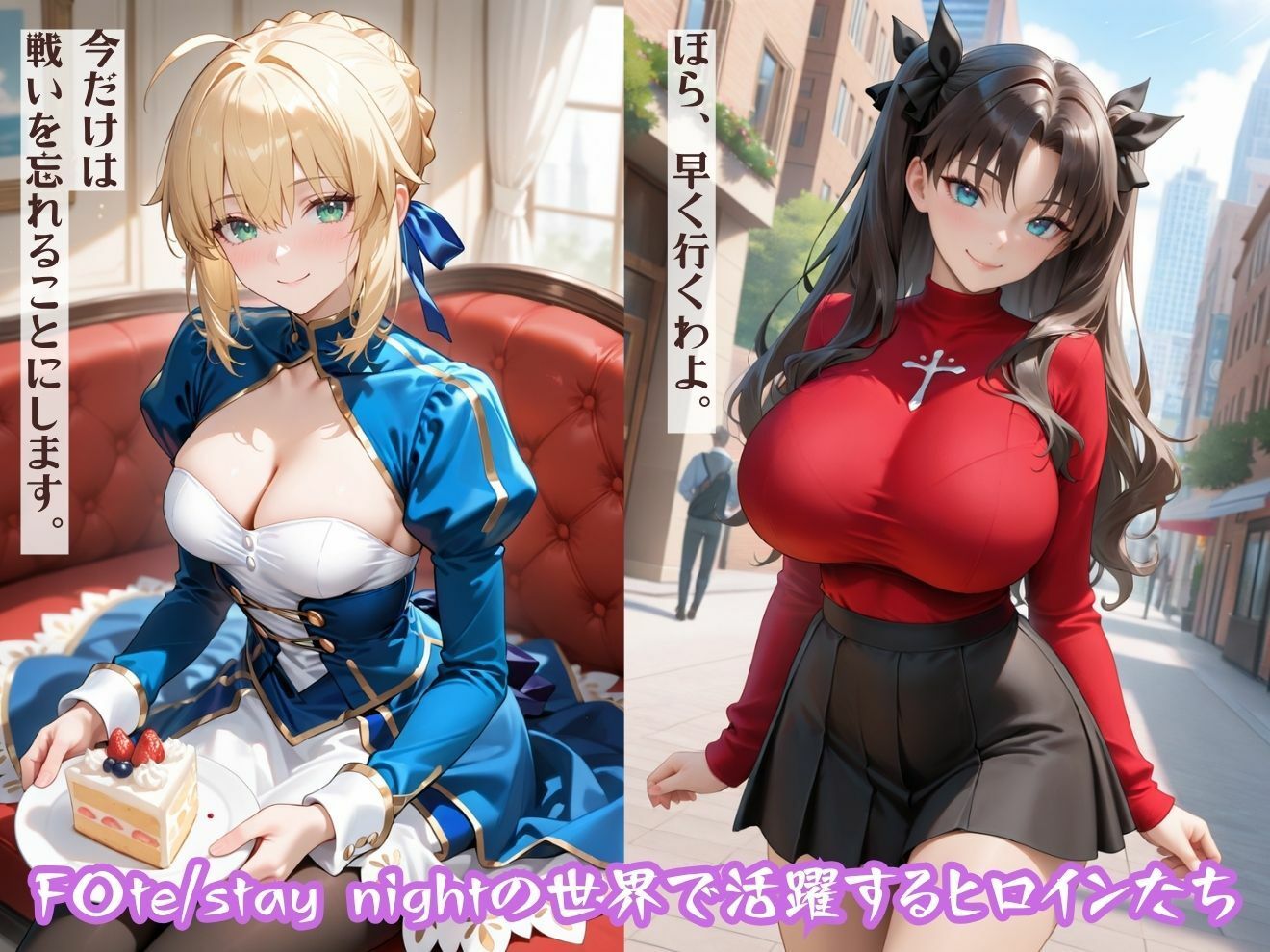 異種姦ヒロイン凌●〜Fate/st●y night編〜 サンプル画像1
