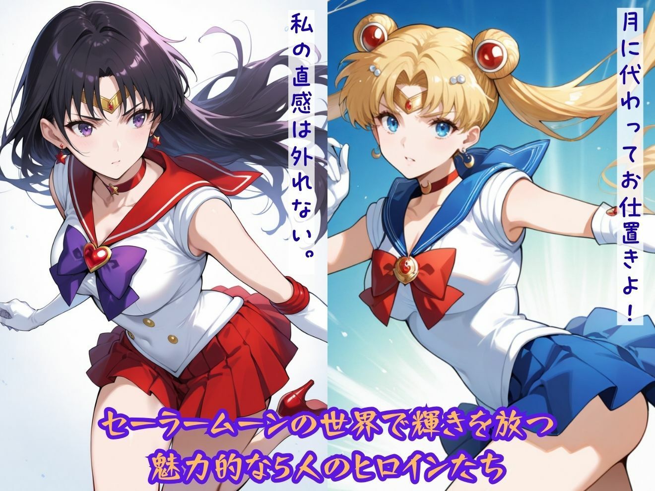 異種姦ヒロイン凌●〜セーラーム●ン編〜 サンプル画像1