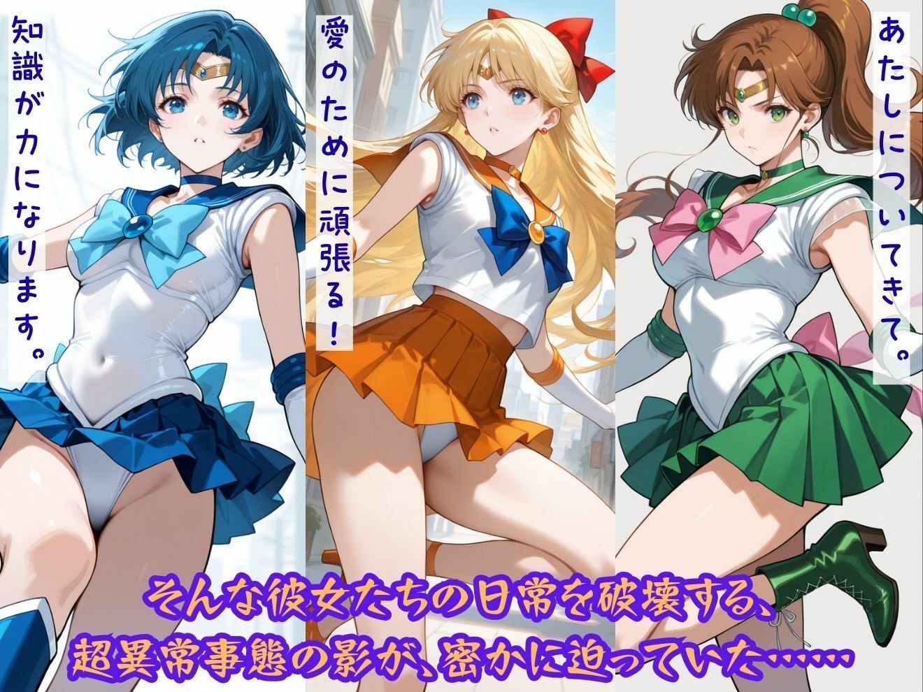 異種姦ヒロイン凌●〜セーラーム●ン編〜 サンプル画像2
