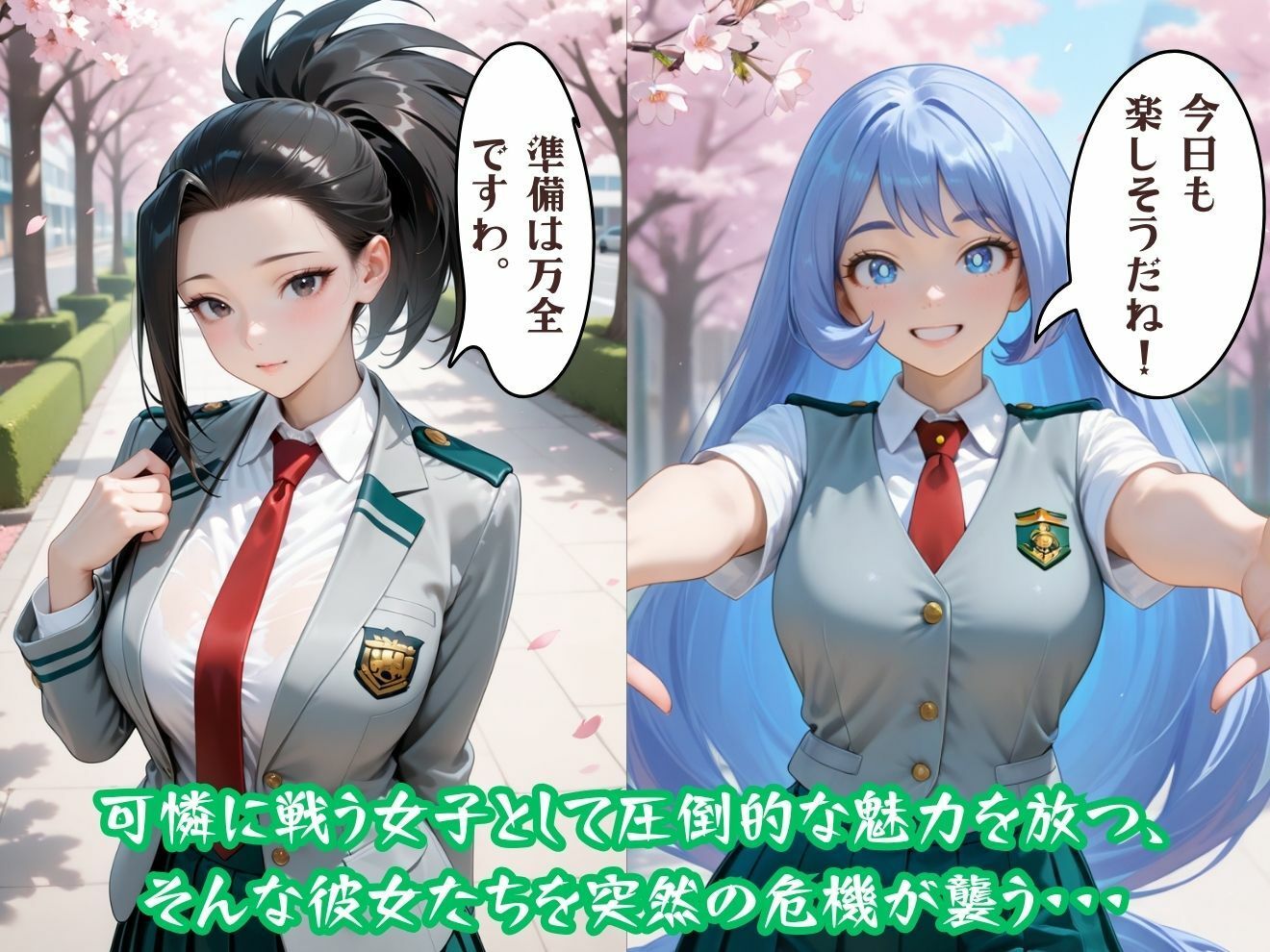 異種姦ヒロイン凌●〜ヒロアカ編〜 サンプル画像2