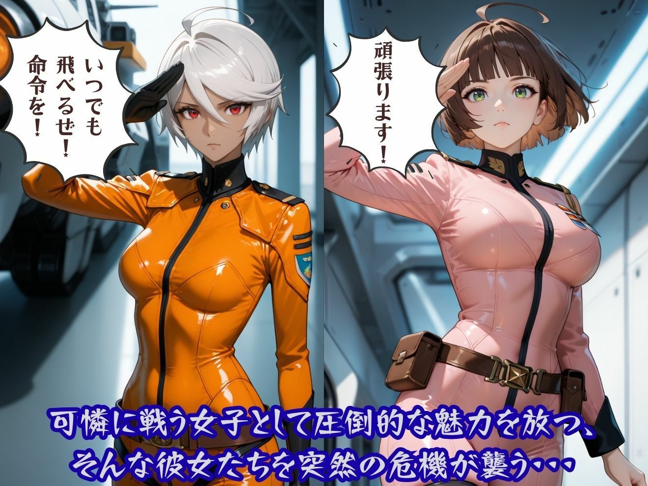 異種姦ヒロイン凌●〜宇宙戦艦ヤ〇ト編〜 サンプル画像2