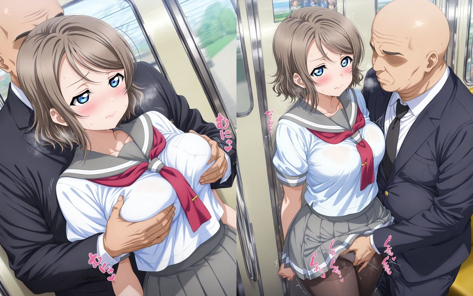 痴●おじさんに狙われたスクールアイドル2 サンプル画像2