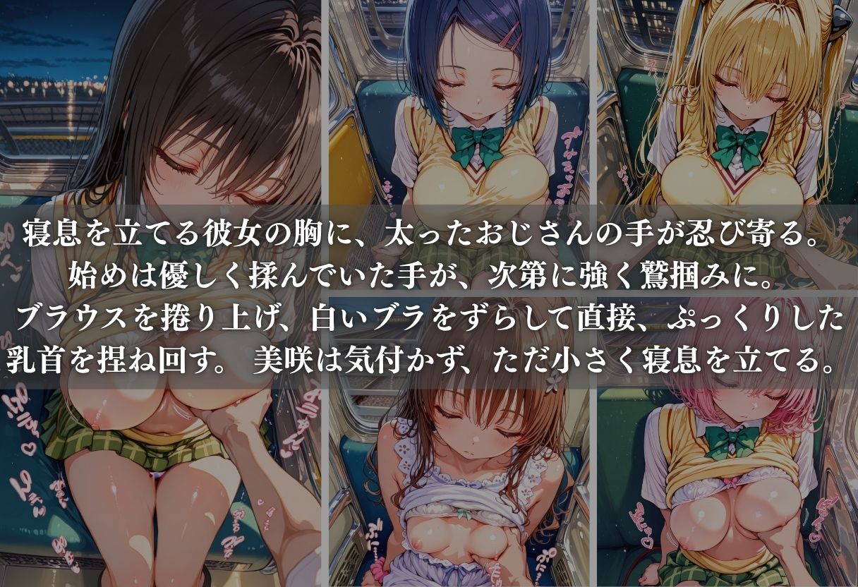 痴●列車ボテ腹END 〜キモおじリーマンに孕ませられる現役女子？？生〜 Vol.2 サンプル画像3