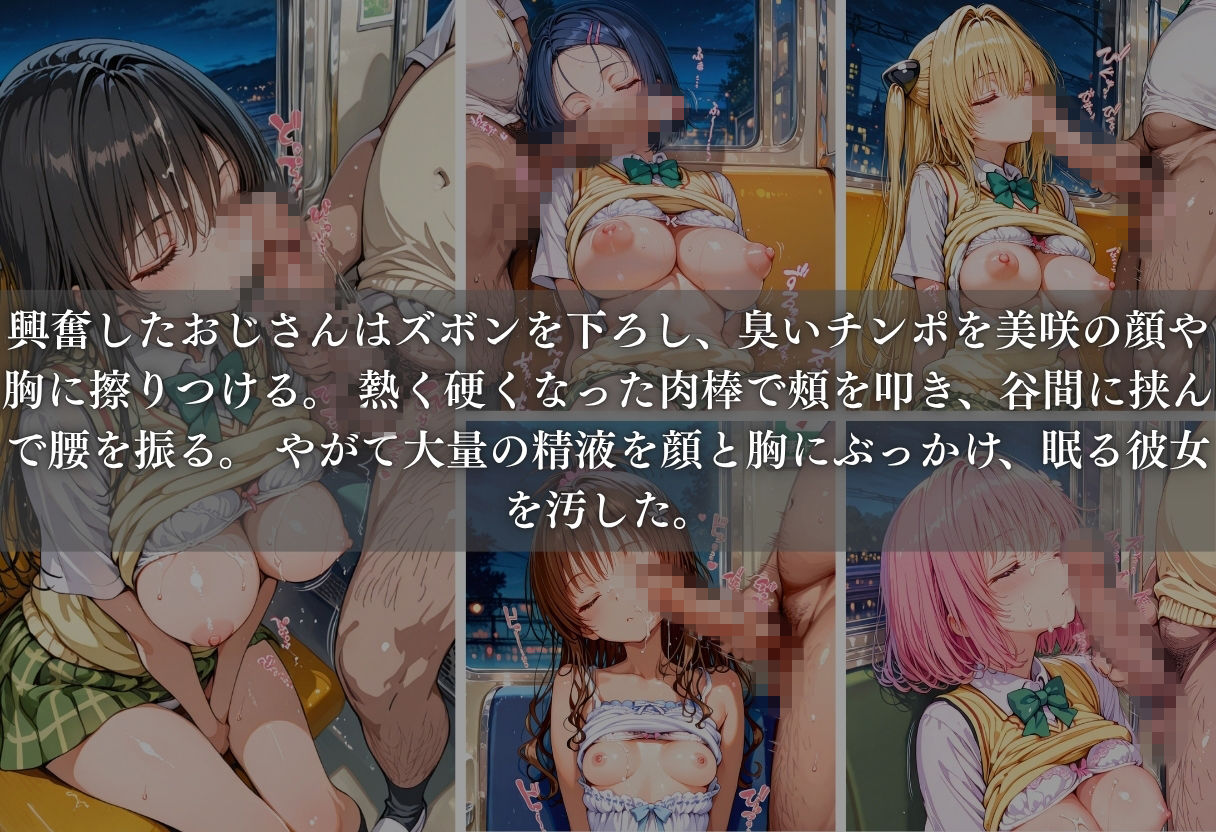痴●列車ボテ腹END 〜キモおじリーマンに孕ませられる現役女子？？生〜 Vol.2 サンプル画像4
