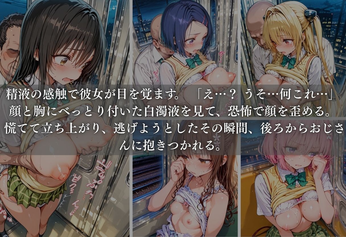 痴●列車ボテ腹END 〜キモおじリーマンに孕ませられる現役女子？？生〜 Vol.2 サンプル画像5