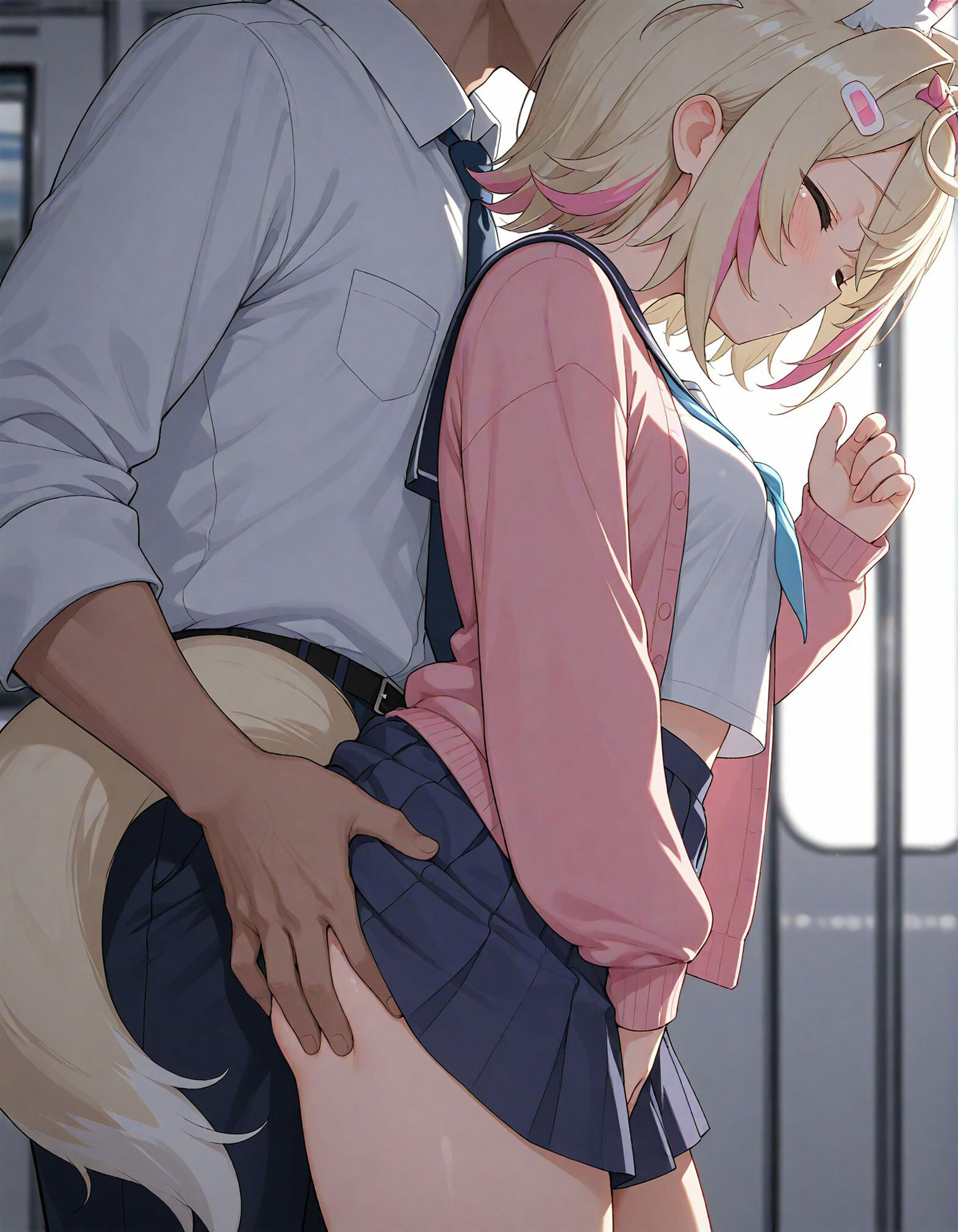 痴●電車 犯●れた少女 モ●コ・アビスガ●ド編 サンプル画像6