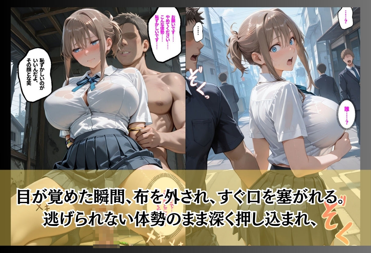 痴●魔の襲撃で眠らされた女たち サンプル画像5