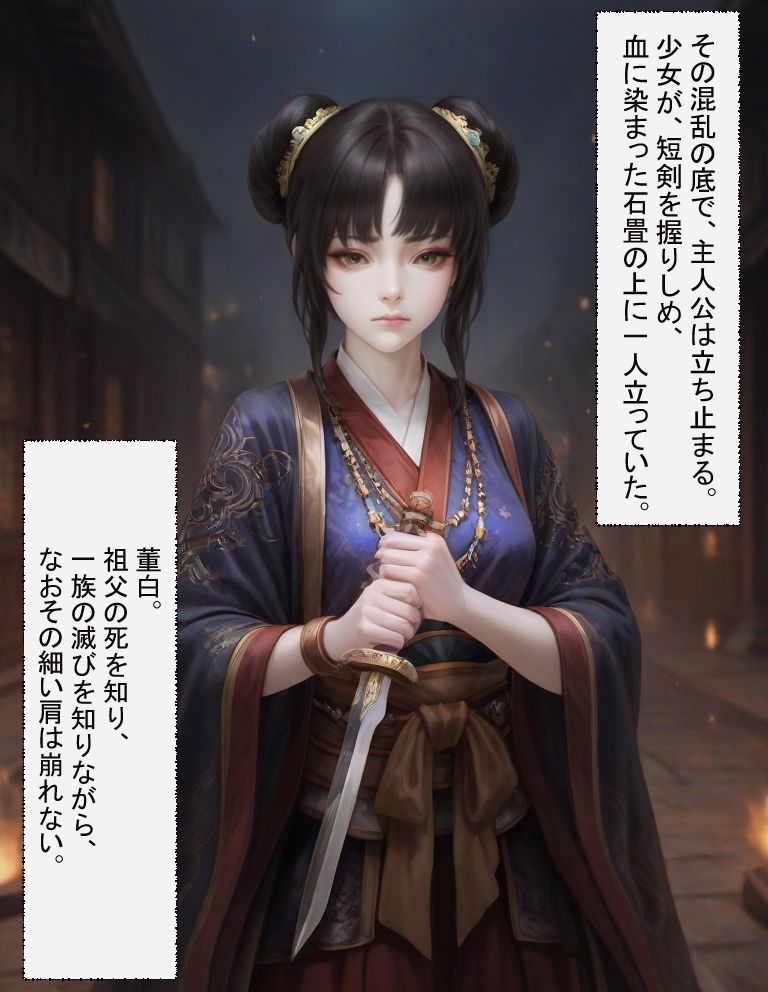 白き華の贖い ―董白は罪人を甘やかす― サンプル画像2