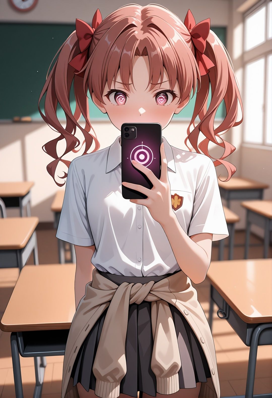 白井〇子学園凌●パロディ 制服着衣輪●・放尿・中出し497枚CG集 サンプル画像5
