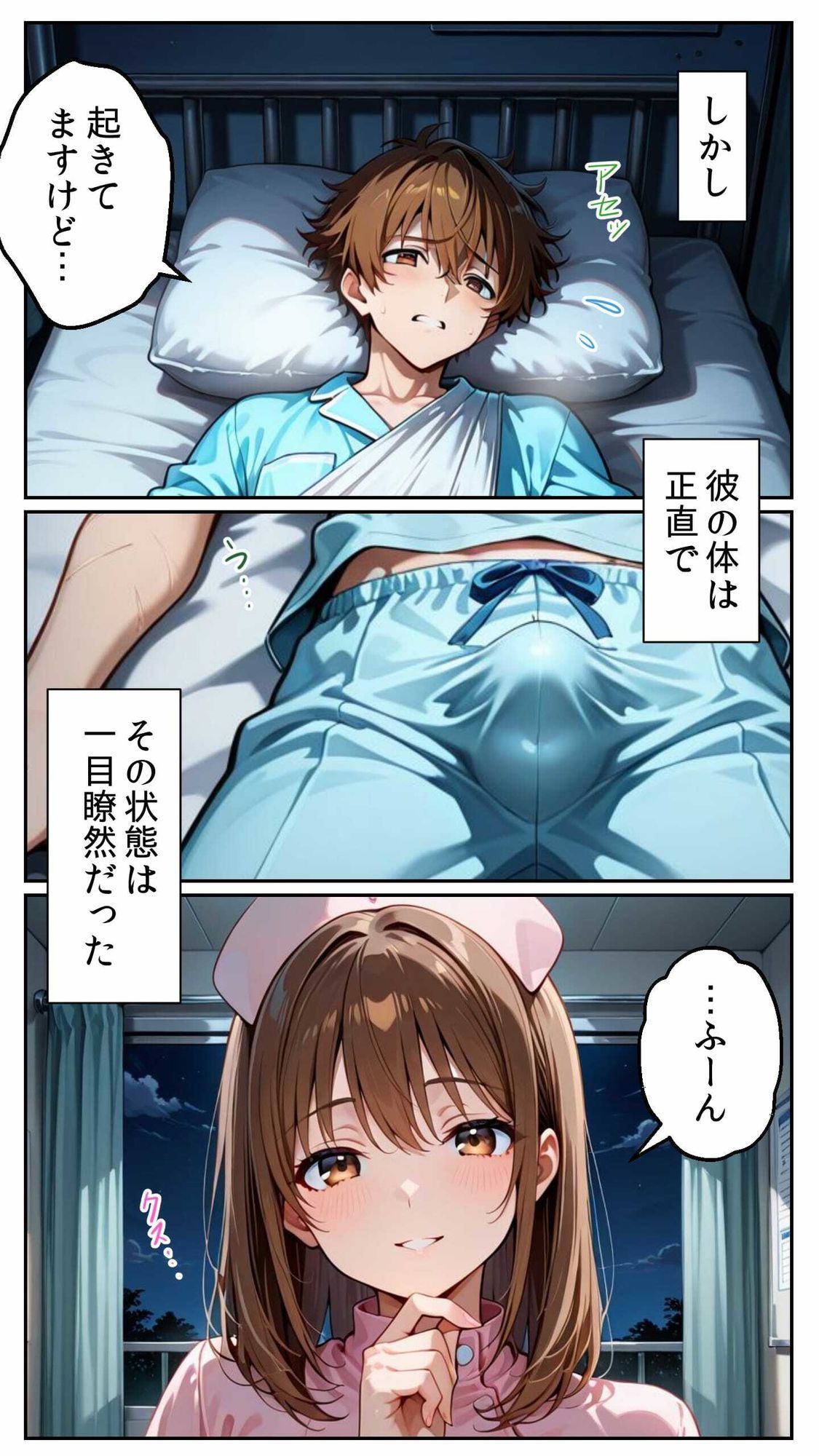 白衣の天使と背徳の病室 〜看護師まどかの禁断ケア〜 サンプル画像2