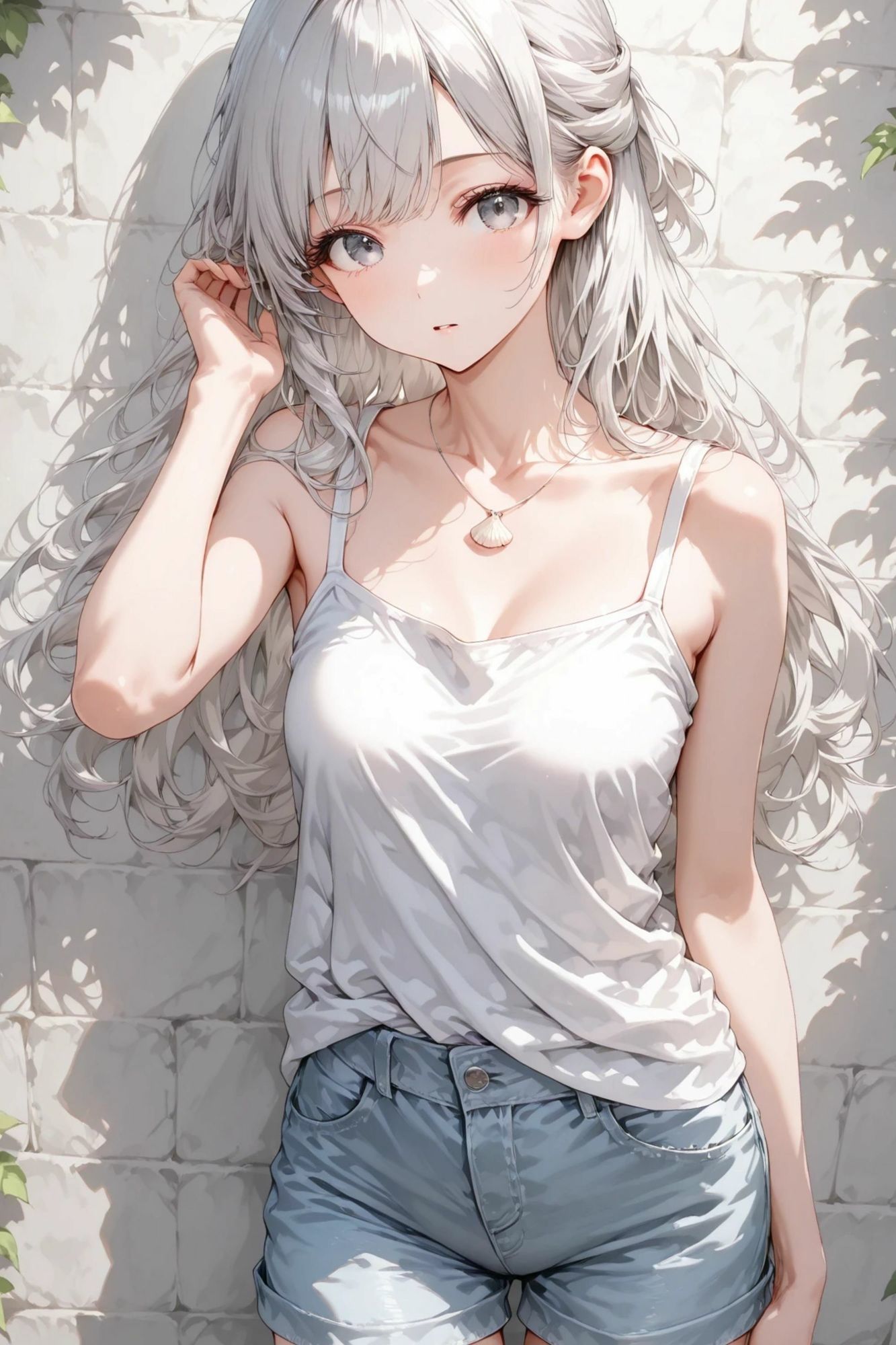 白雪 – 白い壁 – ヌードイラスト集 162枚 サンプル画像2