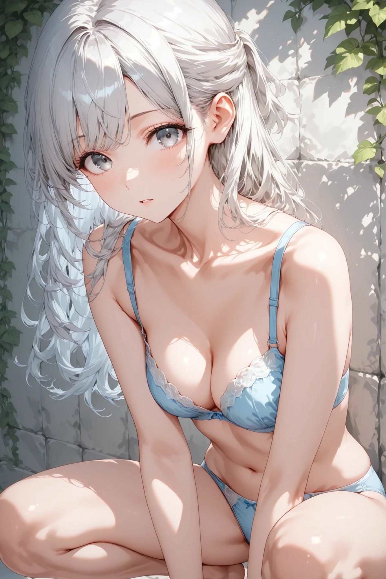 白雪 – 白い壁 – ヌードイラスト集 162枚 サンプル画像5