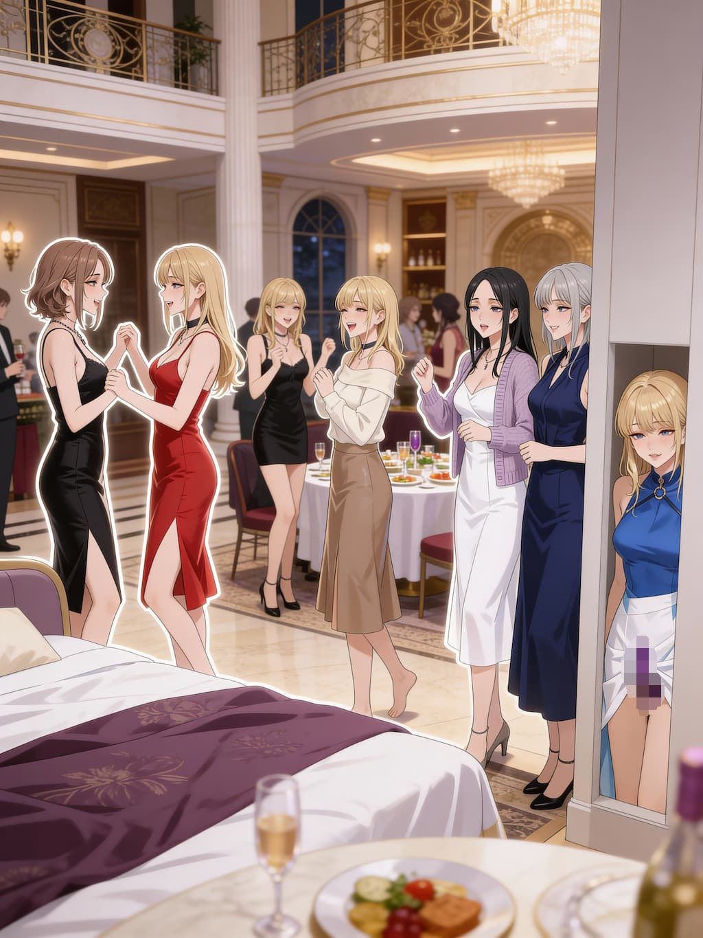 百合棒を探せ！〜豪華絢爛な秘密の宴〜 サンプル画像1