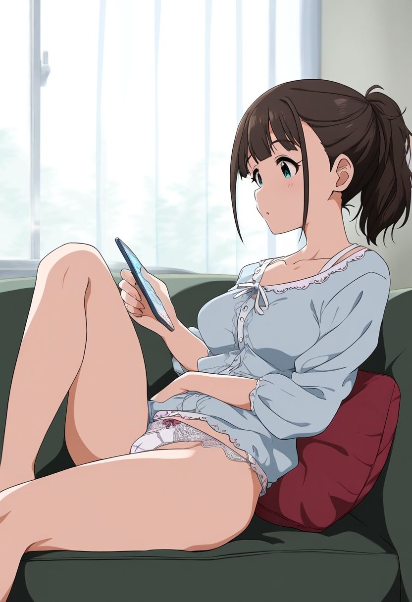 盗撮＆半脱ぎフェチ特化 2020年代アニメ作画特集 盗撮されるパパ活少女たち その1 -500枚を撮影- サンプル画像5