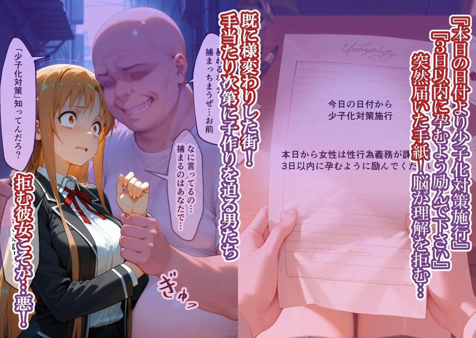 監禁アクメ地獄 孕んでも解放されない 快楽の牢獄 アスナ編 サンプル画像1