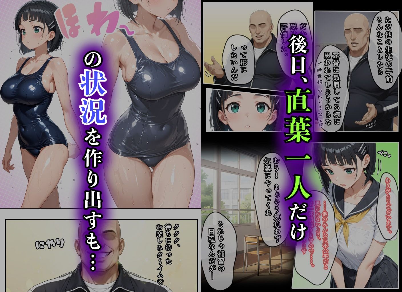 直葉に盗撮ばれてヤケになって襲っちゃった話 サンプル画像8