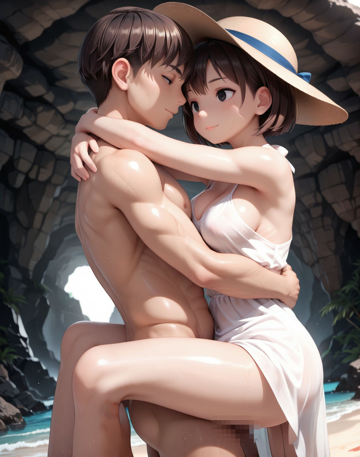 真夏の思い出。百人の男性に射精されたい サンプル画像6