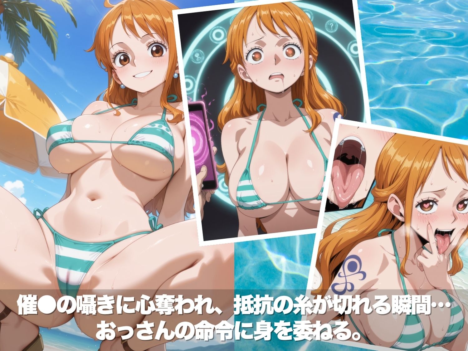 真夏の虜  ワ●ピース編 サンプル画像2