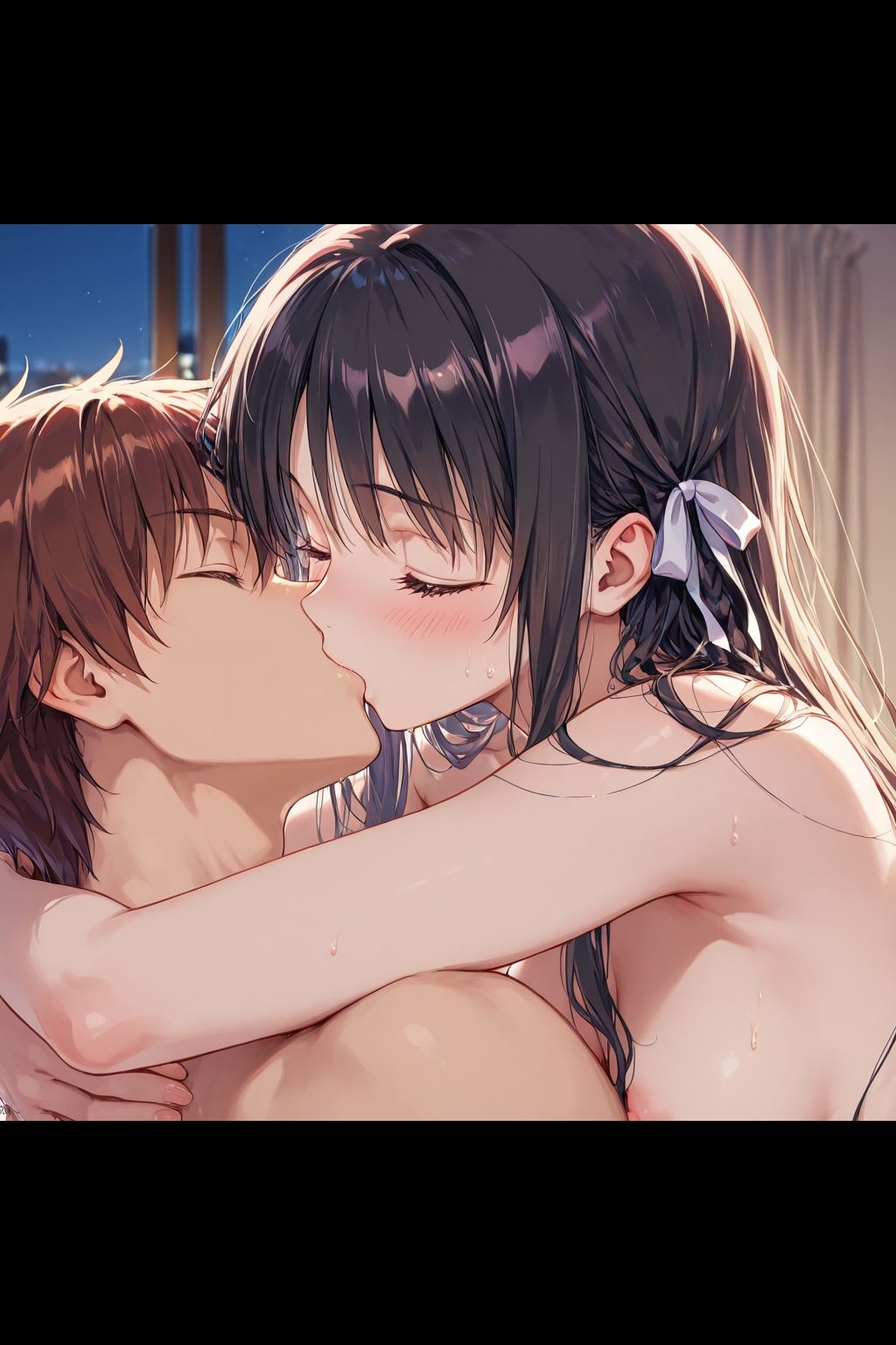 真面目なクラスメイトを強者男性がわからせるCG集 サンプル画像1