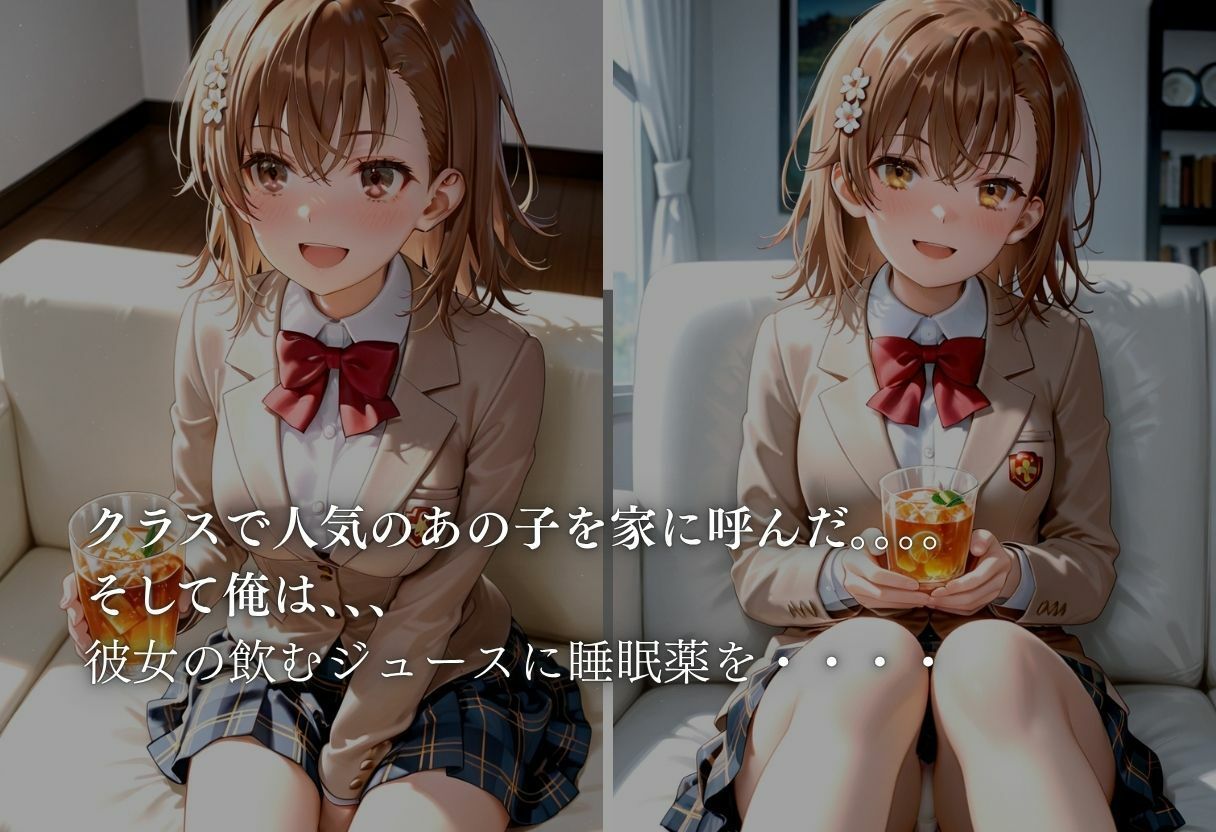 眠らせてハメまくる  御坂美琴編 サンプル画像1